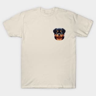 Small Version - Majestic Rottweiler T-Shirt